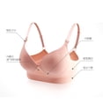 thumbnail image 3 of Women's Nursing Bra Wirefree Breastfeeding Maternity Sleep Bralette Removable Plus Size, 3 of 3