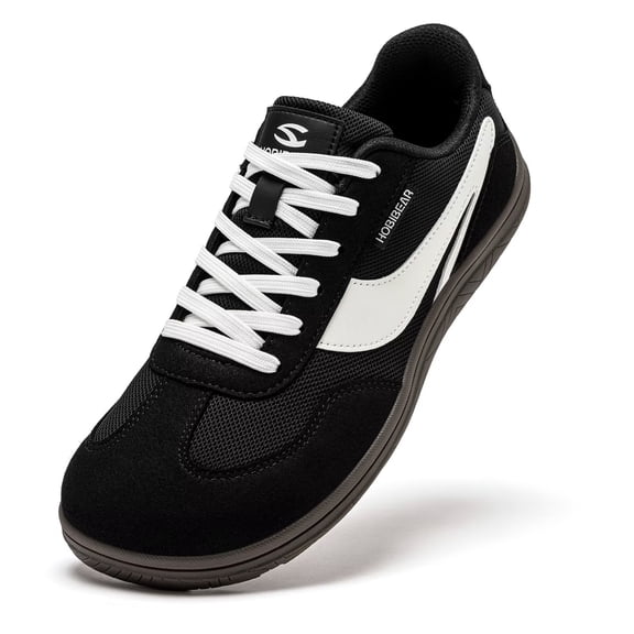 HOBIBEAR Barefoot Minimalist Walking Sneakers Wide Toe Box Zero Drop Shoes for Men Women