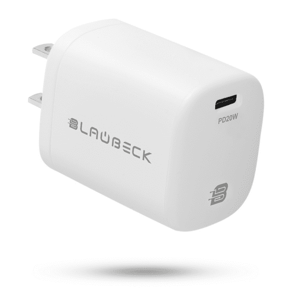 Blaubeck 20W USB-C Power Wall Adapter for iPhone 15