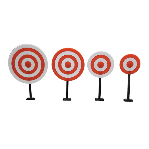 Table Top Target Set - perfect for Nerf, foam dart blasters, tic tac guns, rubber band shooters and more!