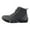 Gray, variant on PMUYBHF Male Mens Shoes Winter High Top Lace up and Cotton Outdoor Hiking Shoes for Men 44