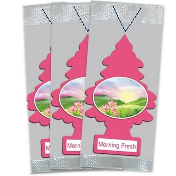 Little Trees Car Air Freshener 3-PACK (Morning Fresh)