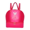 thumbnail image 4 of Kuntesetty Ballet Dance Backpack Cute Ballet Dance Bag for Sports Birthday Gift Dancing Rose Red, 4 of 9