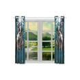 thumbnail image 3 of CADecor Cute Pug Dog In The Water Window Curtain Window Treatments Kitchen Curtains 26x39 inches, 2 Pieces, 3 of 3