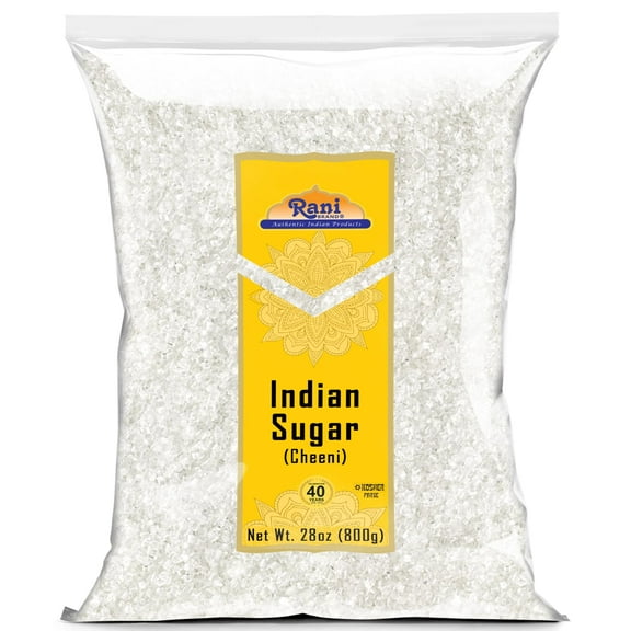 Rani Indian Sugar Khand (Khandsari) 28oz (800g) ~ All Natural | Gluten Friendly | No Colors | Vegan | Indian Origin