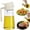 White, variant on 2 in 1 Oil Dispenser Spray and Pour for Kitchen Gadgets 16oz/470ml Glass Olive Oil Sprayer for Cooking with  Food Grade Premium Spray Bottle with Portion Control for Salad, Frying, BBQ (Green)