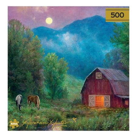 Buffalo Games Moment of Peace 500-Piece Interlocking Jigsaw Puzzles for Adults Ages 14+