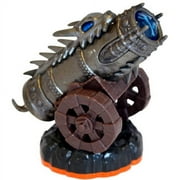 Skylanders Giants DRAGONFIRE CANNON (SILVER) Figure Pre-Owned