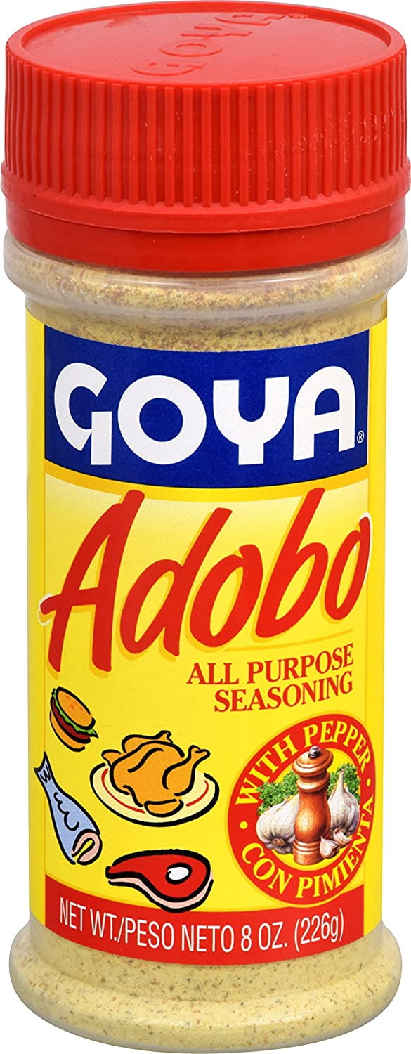 Goya Foods Adobo All Purpose Seasoning With Pepper, 8 Oz Bottle