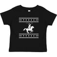 thumbnail image 3 of Inktastic Cowboy Silhouette Team Roping Rodeo Boys or Girls Toddler T-Shirt, 3 of 5