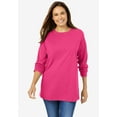 thumbnail image 4 of Woman Within Plus Size Perfect Long-Sleeve Crewneck Tee (Petite Available), 4 of 5