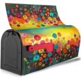 thumbnail image 3 of Fall Maple Leaves Mailbox Covers, Magnetic Post Box Cover Wraps Standard Size 21x18 in for Garden Yard Decor, 3 of 7