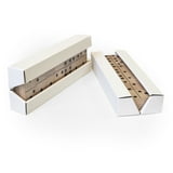 Domino Game Set of 28 | Professional Double 6s | Multi-e Box | Trays to Stand Tiles | by ADesign+ (Black Plastic Tactile