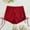 Red, variant on Swim Shorts for Women Summer Workout Board Shorts Cute Low Rise Mini Swimshorts with Drawstring Bikini Bottoms for Women High Waist Breathable Chiffon Swim Shorts Full Coverage 2025 Summer Beach Biki