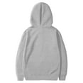 thumbnail image 3 of Dwelliawo White Men's Fashion Hoodies & Sweatshirts Long Sleeve Hooded Sweatshirts Essentials Fashion Fleece Hoodies with Pocket Heavyweight Hoodies Pullover 3XL, 3 of 3