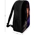 thumbnail image 2 of Wednesday Backpacks Basic Shoulder Daypack Bookbag Satchel Knapsack Rucksack-XTYD1779, 2 of 3