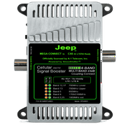 Jeep Mega Connect CX6 23dB 6-Band 4G/5G Ready LTE Extreme Power Cellular Booster with Patch Antenna and 11" Magnetic Antenna
