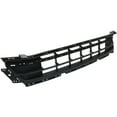 thumbnail image 3 of Bumper Grille Compatible With 2015-2018 Volkswagen Jetta Front Textured Black, 3 of 3