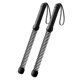 thumbnail image 5 of Barra de fitness con cuerdas de batalla sin cuerda, 2 unidades, resistente, con mango antideslizante Negro, 5 of 8
