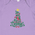 thumbnail image 4 of Inktastic We Wish You A Merry Christmas Boys or Girls Baby Bodysuit, 4 of 5