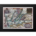 thumbnail image 2 of Unknown 14x11 Black Modern Framed Museum Art Print Titled - Virginia - 1636, 2 of 5