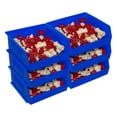 thumbnail image 3 of Akro-Mils Lot de 6 Bacs de Rangement en Plastique AkroBins, Organisateurs Gain de Place, Bleu, 3 of 4