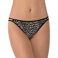 thumbnail image 1 of Vanity Fair Womens Body Shine Illumination String Bikini, 6, 1 of 5