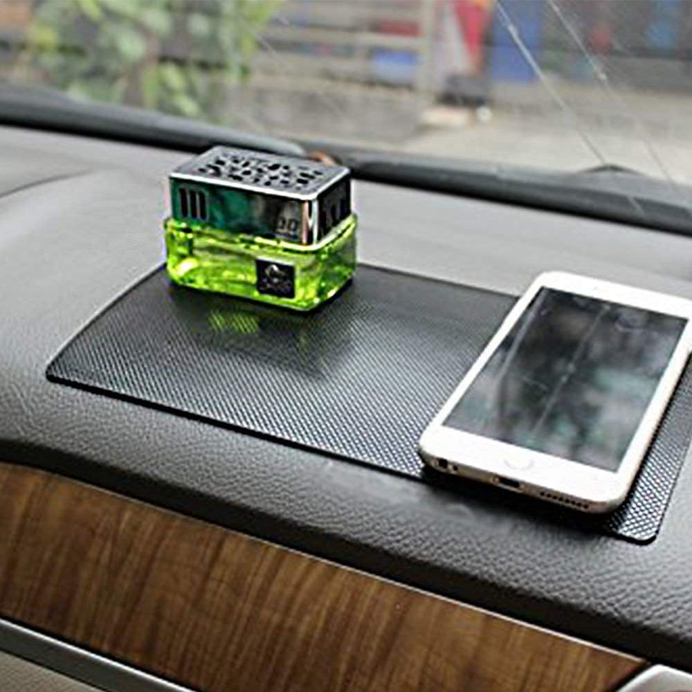 2 x Non-Slip Mats Car Phone Grip 9x7.5" Free Post Keys Dashboard 