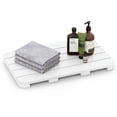 thumbnail image 2 of Topcobe Waterproof HIPS Spa Shower Mat for Bathroom with Non Slip Foot Pads, Easy Clean Indoor & Outdoor Floor Mat for Spa, Sauna, Pool, White, 2 of 9