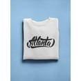 thumbnail image 3 of Atlanta Brush Style  Sweatshirt Women -Image by Shutterstock, Female XX-Large, 3 of 4