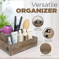 thumbnail image 3 of Soporte para secador de pelo Besti, organizador de herramientas para el cabello de madera, 3 of 7