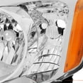 thumbnail image 5 of AKKON - For Honda Pilot SUV Chrome Driver Left Side Front Headlight Head Lamp Front Light Replacement, 5 of 7