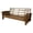 Brown Frame, variant on Washington Queen-size Brown Wood Futon Frame-Mattress Not Included