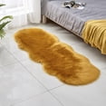 thumbnail image 2 of Alfombra de fibra acrílica Cateissary para dormitorio sofá sala de estar color Bronceado claro amarillo, 2 of 6