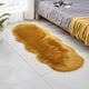 thumbnail image 4 of Alfombra rectangular Wosthever 60x90cm para dormitorio color Bronceado claro amarillo, 4 of 6