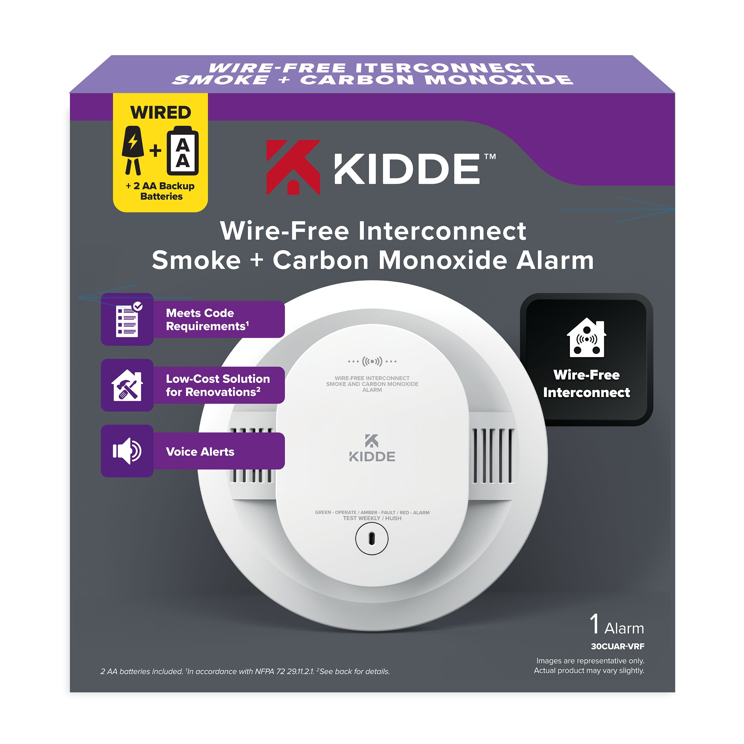 Kidde Hardwired Smoke and Carbon Monoxide Detector photo 2