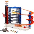 thumbnail image 1 of Mattel Hot Wheels Super Ultimate Garage Toy Playset with 4 Cars, Jet, & Gorilla, 1 of 12