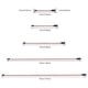 thumbnail image 4 of 30 Pcs 3-Pin Extension Cable Cord Male To Female Lead Wire Connectors for Servo Extension Remote Co, 4 of 5