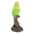 thumbnail image 4 of DOLITY Fake Parrot fairy garden miniature tropical bird Green, 4 of 9