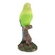 thumbnail image 4 of Figuras de loros de simulación lindas, miniaturas, hermosos pájaros, jardín de cuento de hadas Verde, 4 of 9