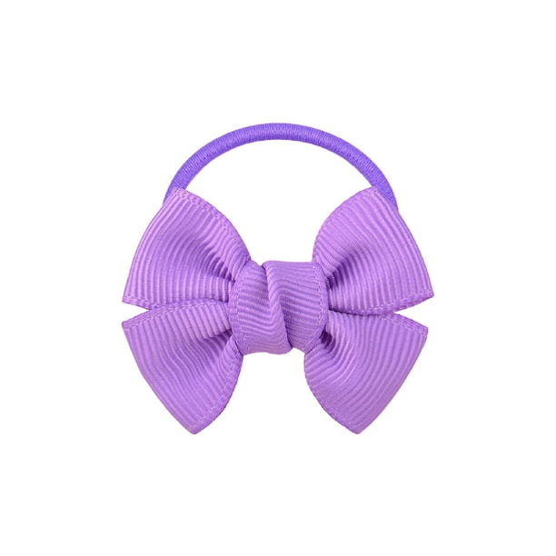 Gomas para el pelo de bebé con lazos para niños pequeños, gomas elásticas para coleta, gomas pequeñas para niñas, accesorios para el pelo de bebés