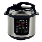 MegaChef 8 Quart Electric Pressure Cooker with 13 Pre-set Multi Function Features & Stainless Steel Pot
