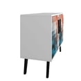 thumbnail image 4 of Manhattan Comfort Amsterdam Mid-Century/Modern Geometric 2 Door Accent Chest, 4 of 10