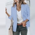 thumbnail image 1 of Puntoco Chaqueta de manga larga ligera para mujer, abrigo delgado, chaquetas largas Puntoco Puntoco-1, 1 of 5