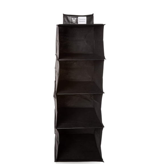 Homie Gear Storage Case Hat Rack 4 Wide Shelves, Caps and Hats Organizer, Door Wall Closet Hanging Storage System for All Caps to Protect Your Caps