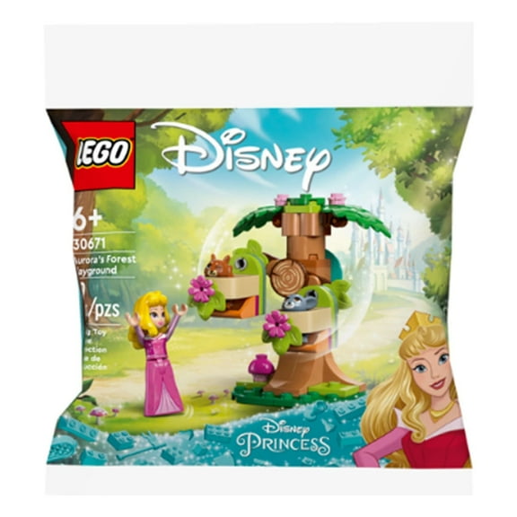 LEGO 30671 Disney Aurora's Forest Playground Interlocking Block Building Sets