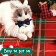 thumbnail image 6 of YIKA Christmas Cats Collar With Bow Belle - 1 Pack Christmas Kittens Bow Collar Christmas Collar For Kittens D, 6 of 6