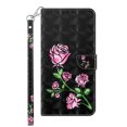 thumbnail image 2 of For Samsung Galaxy S24+ 5G 3D Painted Leather Phone Case(Rose),iPhone 13 Pro, 2 of 6