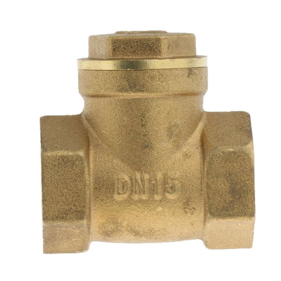 1/2" FIP Brass 200 WATER,OIL,GAS Swing Check Valve Threaded Plumbing Fitting