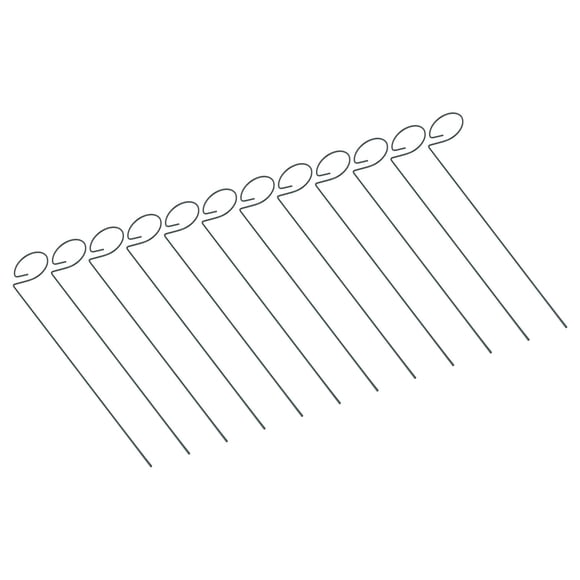 Plant Support Stakes,12Pcs Plant Stakes Reusable Plant Stem Flower Support Plant Stakes Smooth Operation